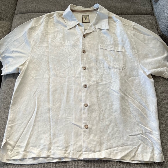 Jamaica Jaxx Shirts Jamaica Jaxx 0 Silk Shirt Mens Size Xxl White Cream Hawaiian Style